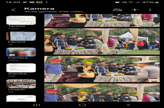 Pj. Sekda Kab Kampar hadiri acara Kampar Festival di Candi Muara Takus